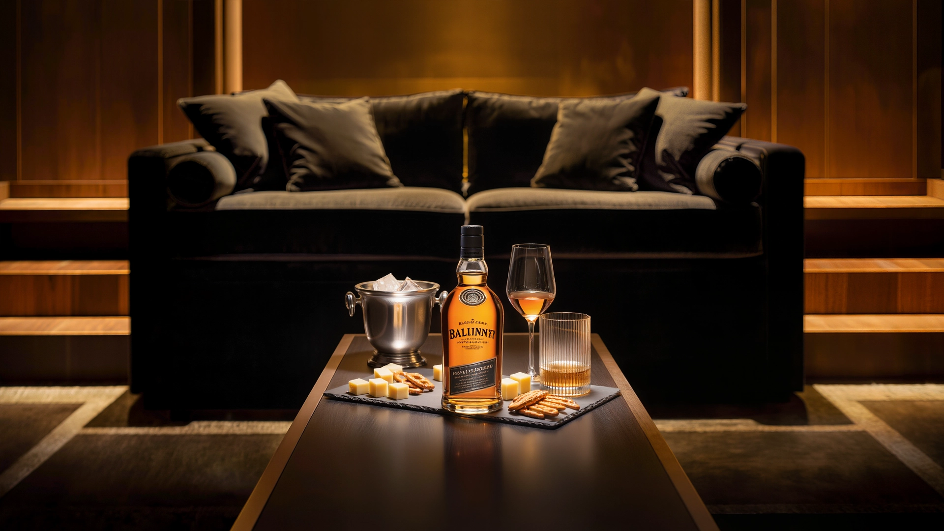 해운대 룸싸롱 가격 안내와 연계되는 위스키 테이블 이미지