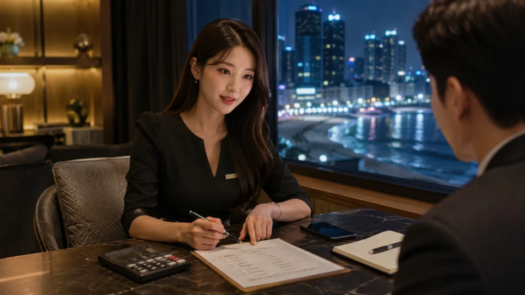 해운대 룸싸롱 가격